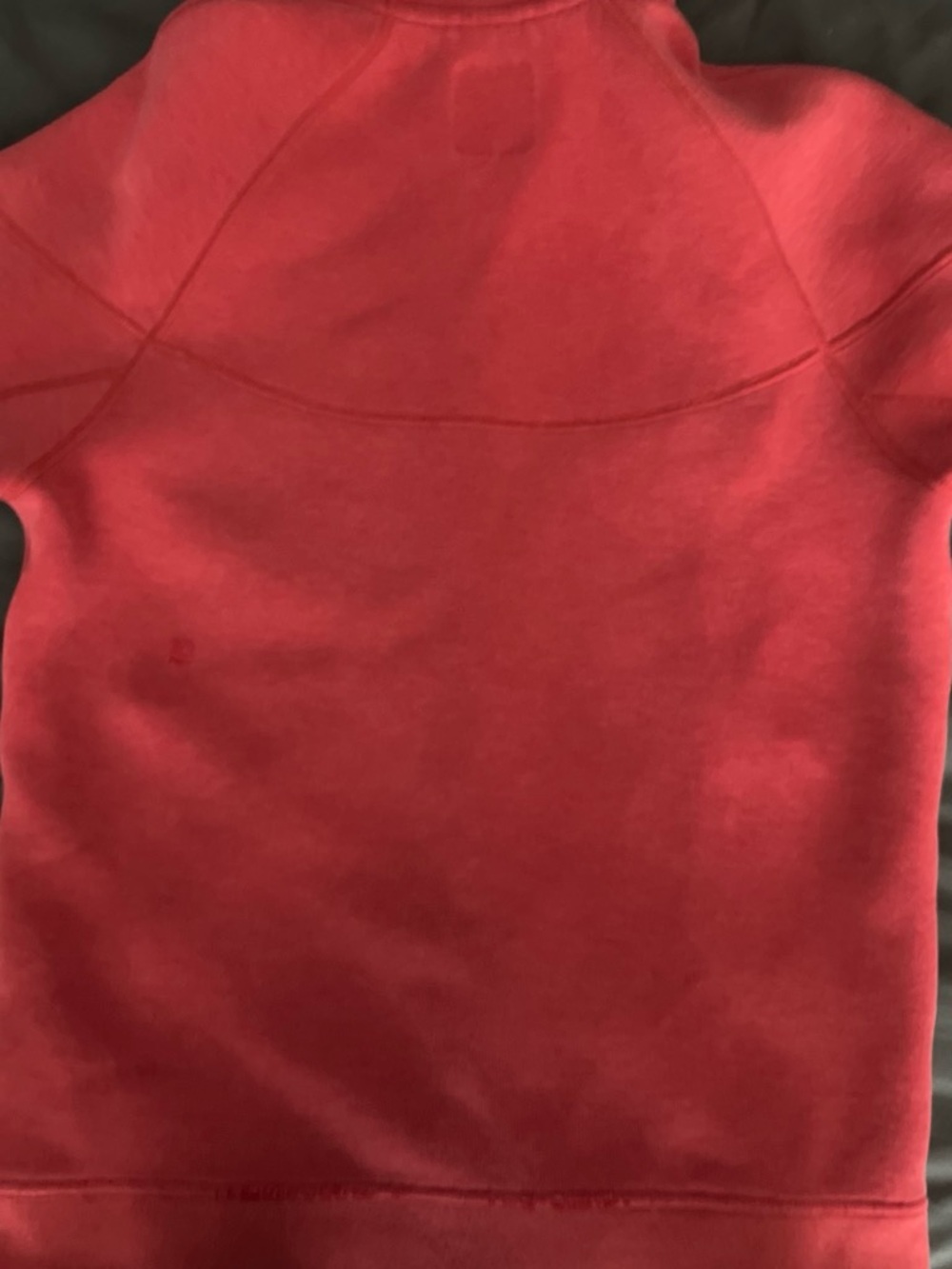 Nike Coral-Red Crewneck Sweatshirt